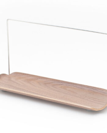 Bosign Diskbricka Med Ophæng  Valnød