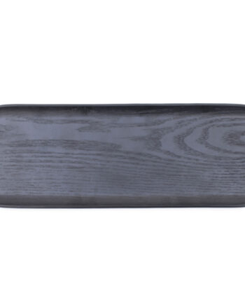 Bosign Leaf Træbrik  Sort