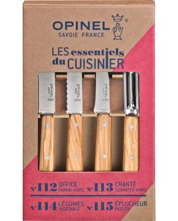 Boxes Essentiel Knivsæt  Oliventræ