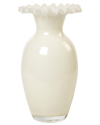 Broste Jasmin Vase  Offwhite
