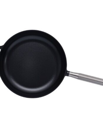 Buster Punch Stegepande Rund 28 Cm  Stålhåndtag