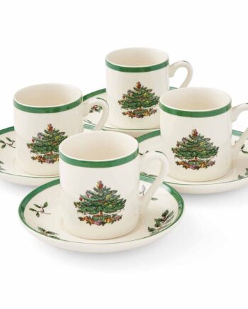 Christmas Tree Espressokop  4 Stk