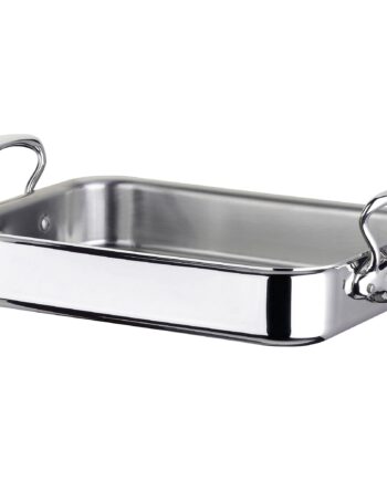 Cook Style Ovnfast Fad I Stål  30 X 20 Cm