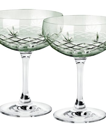 Crispy Gatsby Champagneglas  Emerald