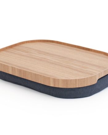 Curveline Serveringsbakke Anti Slip  Large  Piletræ