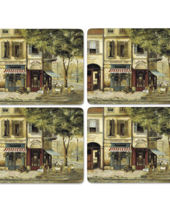 Dækkeserviet Med Billedemotiv  39 Parisian Scenes 39