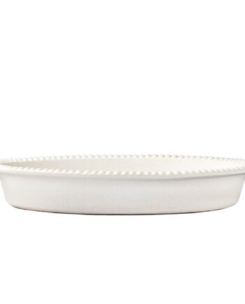 Daria Ovnfast Fad 35 Cm  Cotton White