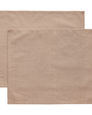Decotique Sienna Dækkeserviet 45 ?  35 Cm 2 Pak  Taupe