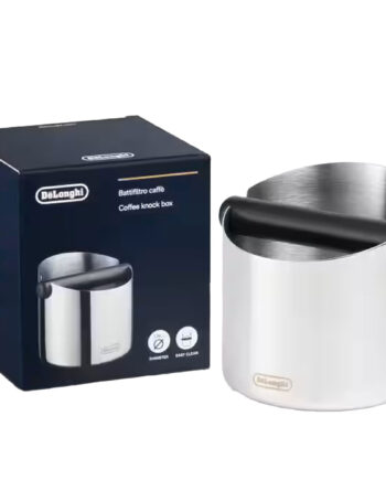 Delonghi Knock Box Beholder Til Kaffegrums  Rustfrit Stål