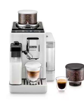 Delonghi Rivelia Exam440 55 W Helautomatisk Kaffemaskine  Hvid