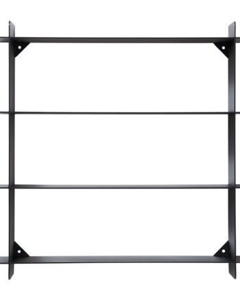 Division Hylde 45 X 45 Cm  Sort Stål