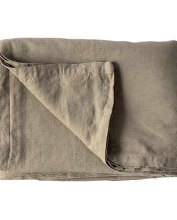 Dug I Hør 145 X 330 Cm  Olive