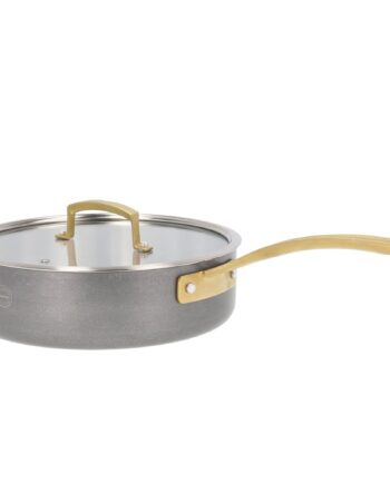 Durance Traktørpande Med Låg 24 Cm  Rustfrit Stål