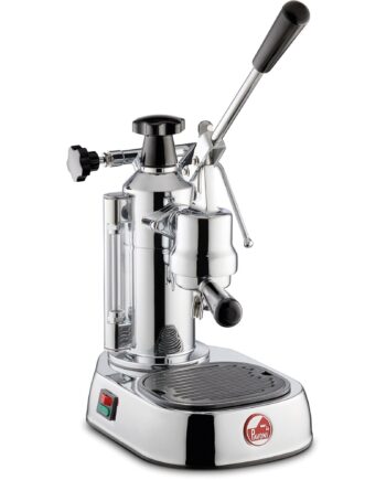 Europiccola Lusso Espressomaskin 0 8 Liter Rustfrit Stål  Sort Håndtag Lplelq01eu