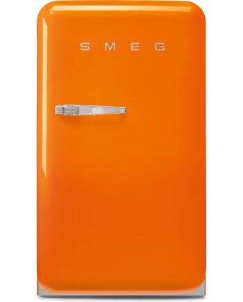 Fab10ror6 Køleskab Med Fryseboks  Orange