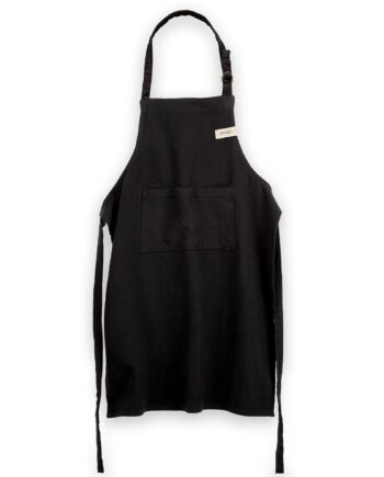 Forklæde Høj Model Sort