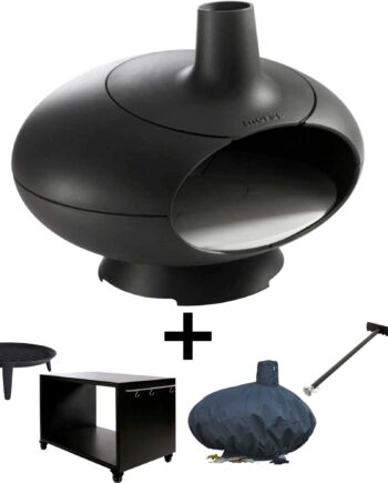 Forno Pizzaovn Med Bord  120x60 Cm