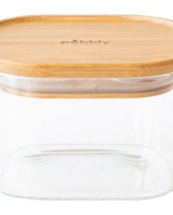 Glasboks Med Bambuslåg 500 Ml