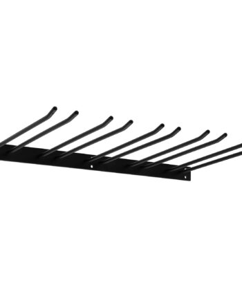 Glasophæng Til Væg 20 Glas Sort