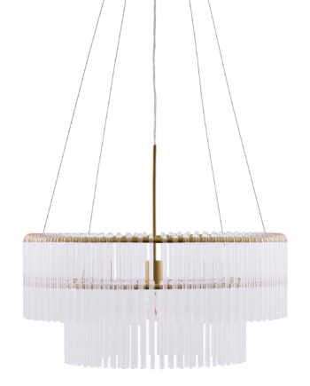 Globen Lighting Hook Pendellampe 60 Cm  Klar Messing