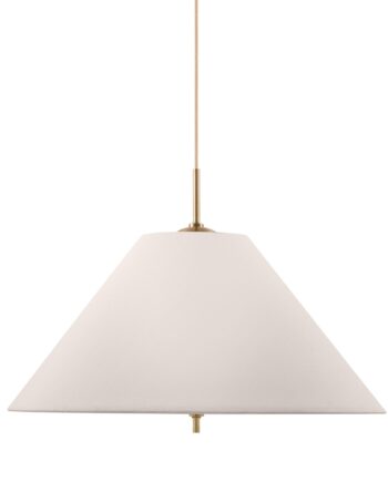 Iris Pendel Lampe 50 Cm  Creme