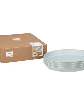 Kiln Green  Sæt Med 4 Middagstallerkner