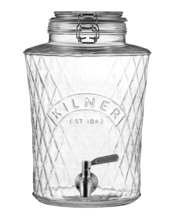 Kilner Diamond Beholder Med Taphane 5 Liter