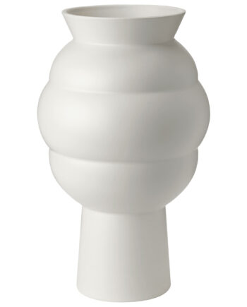 Knabstrup Tortus Archie Vas 37 Cm  Hvid