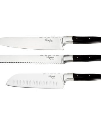 Knivsæt 3 Dele  Black Wood