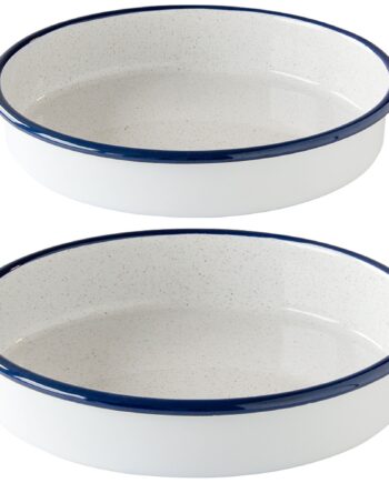 Kockums Jernverk Ovnformssæt 24   28 Cm  Hvid