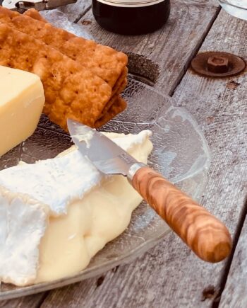 Køkkenkniv 13 Cm  Rustfrit Stål Oliventræ