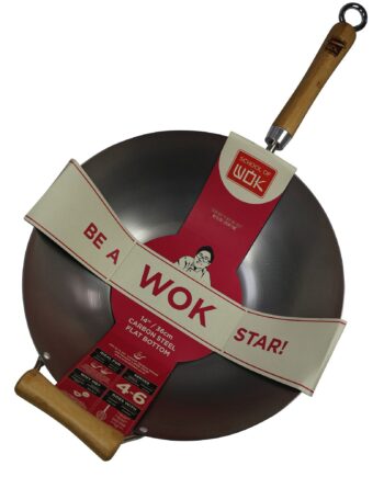 Kulstål Wok 36 Cm