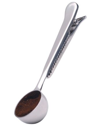 La Cafeti? Re Kaffemål Med Klemme  Rustfrit Stål