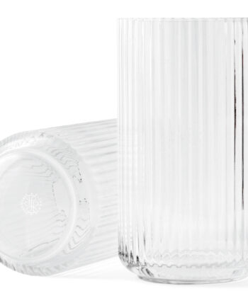 Lyngbyvasen 38 Cm  Glas   Klar