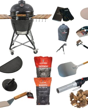 Midi Stor Grillpakke  Sort