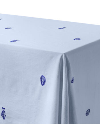 Midnatt Josefin La Mer Dug 250x145 Cm  Blå