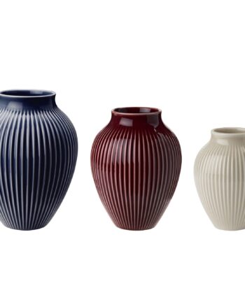 Minivase  Ripple Berry Sand Dark  3 Stk