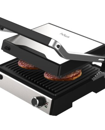 Møn Proff Bord Paninigrill  Rustfri Sort