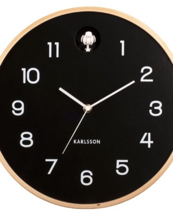 Natural Cuckoo Vægur 31 5 Cm  Sort