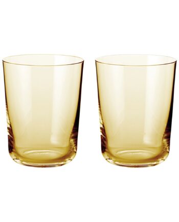 New York Vandglas 2 Pak  Citrine
