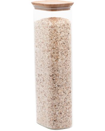 Opbevaringsglas Med Bambuslåg 260 Cl