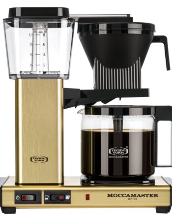 Optio Kaffemaskine 1 25 Liter  Gold