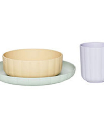 Oyoy Mini Pullo Børneservice 2 Dele  Mint Lavendel