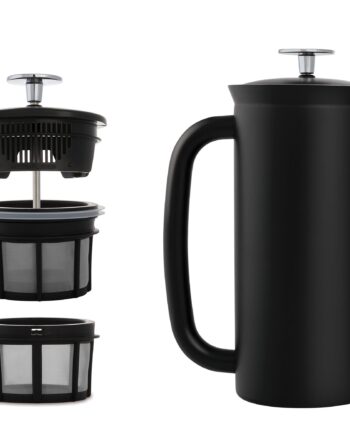 P7 Stempelkande Sort Stål 1 Liter