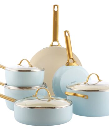 Padova Grydesæt 6 Dele  Lyseblå