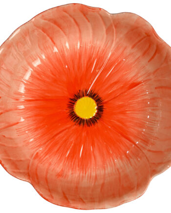 Poppy L Serveringsskål ø30 Cm  Rød