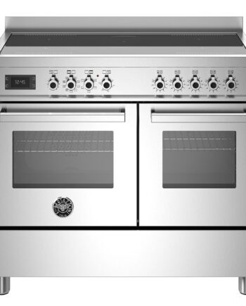 Pro105i2ext Professional Induktionskomfur Med Dobbeltovn  100 Cm  Rustfrit Stål