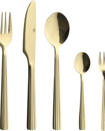 Raw Bestiksæt 60 Dele Champagne Guld