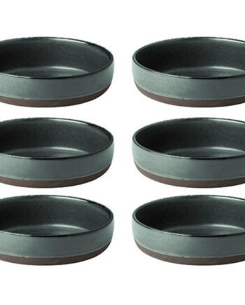 Raw Dyb Tallerken Grøn 6 Stk