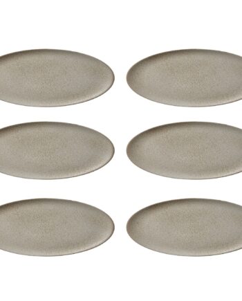 Raw Frokosttallerken 23 Cm  Beige  6 Stk